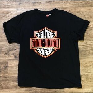 Harley Davidson Thai logo oversized tee